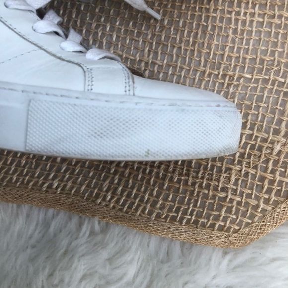 GREATS The Royale Blanco White Leather Sneakers - Picture 6 of 16